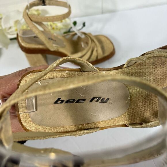 Y2K Bee Fly chunky heels size 7 - Picture 6 of 16